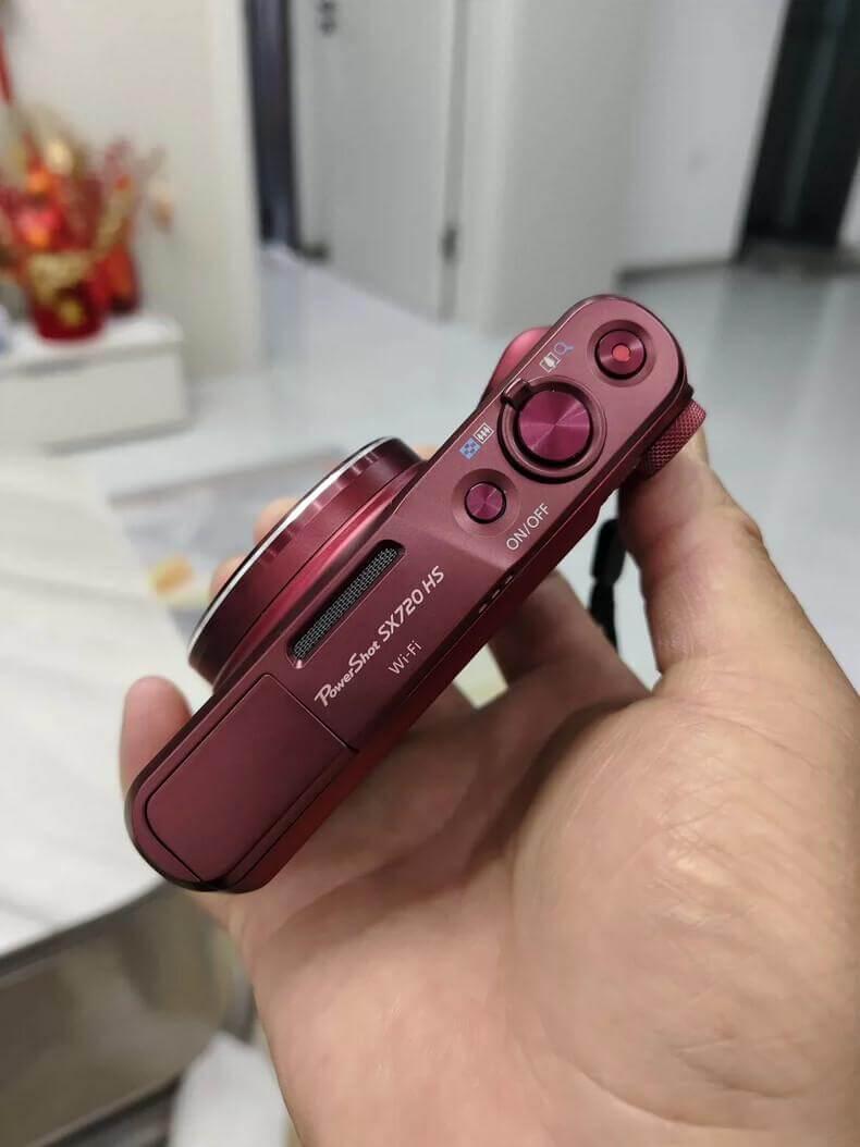 Canon PowerShot SX720 HS 20.3MP 40x Optical Zoom Wifi Compact Digital Camera-Red