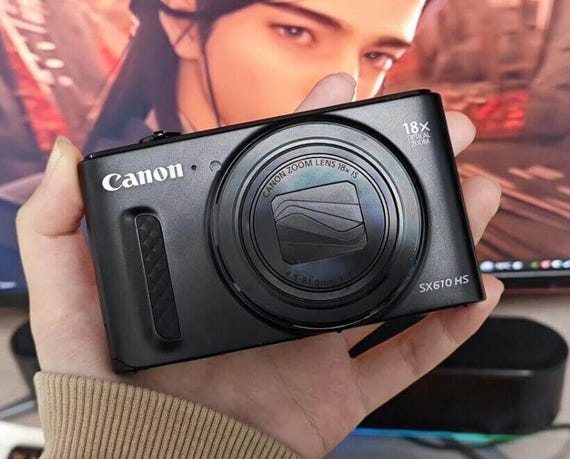 Canon PowerShot SX610 HS Black 20.2MP Compact Digital Camera WiFi