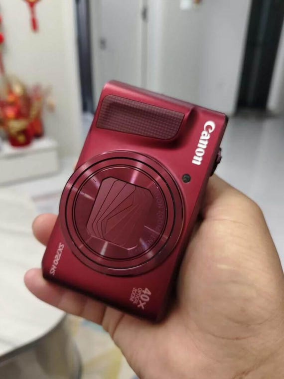 Canon PowerShot SX720 HS 20.3MP 40x Optical Zoom Wifi Compact Digital Camera-Red