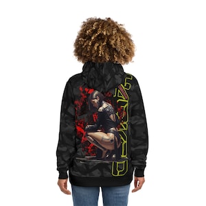 Cyberpunk Fashion Hoodie: Streetwear Style, Urban Outfit