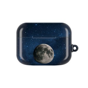 Celestial AirPod Case: Night Sky Design, Protective Tech Cover