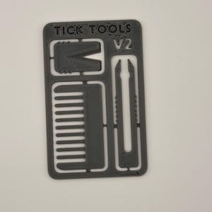 emergency card tick removal