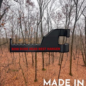 Bow dude head rest hanger