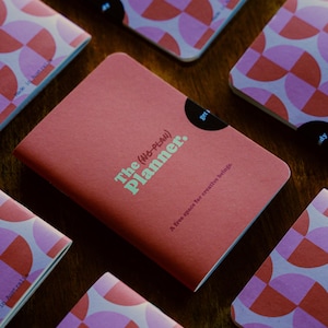 Journal & undated planner A6 - red