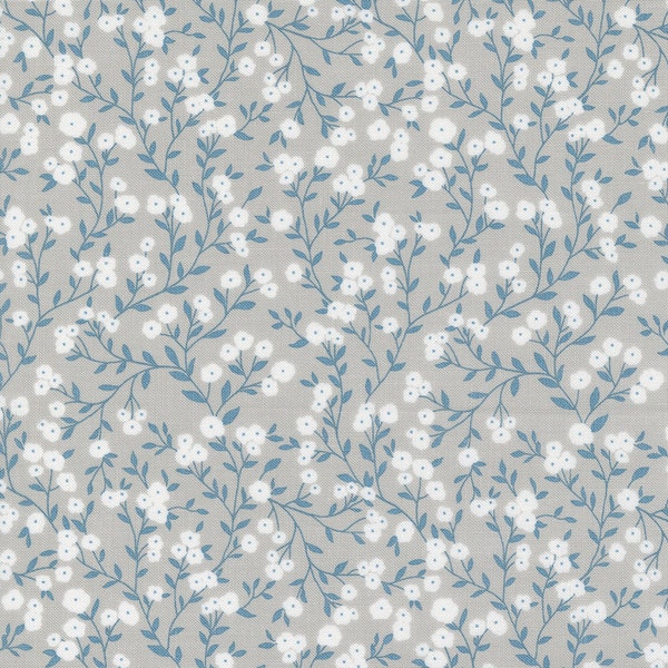 Old Glory Silver 5201-12 by Lella Boutique for Moda Fabrics. Sold in 1/2 yard increments cut as one continuous piece.