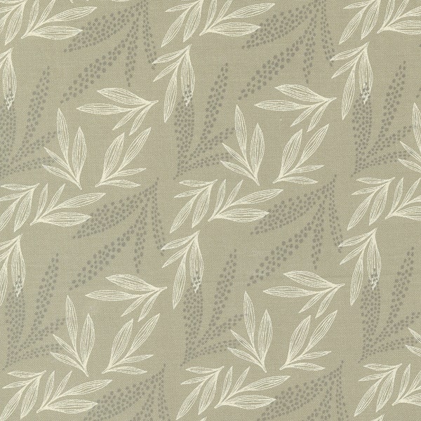 Woodland Wildflowers 45584-13 Taupe by Fancy That Design House for Moda Fabrics. Sold in 1/2 yard increments cut as one piece.
