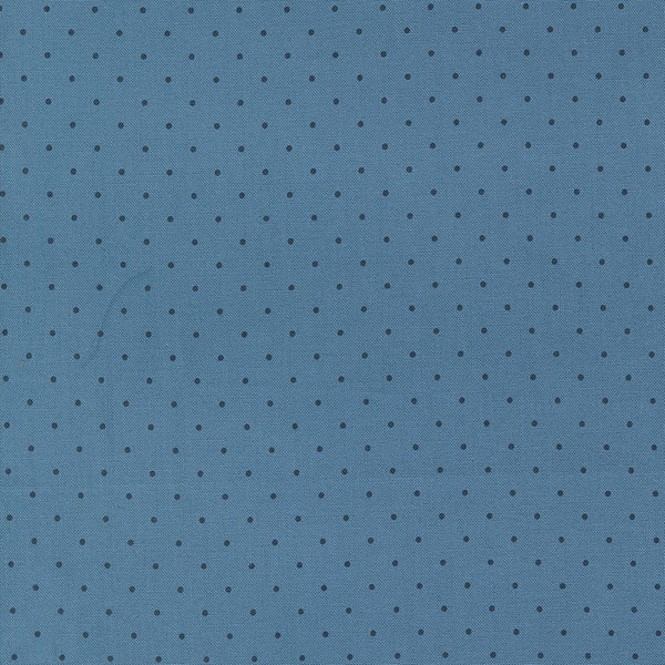 Shoreline Medium Blue 55307-13 by Camille Roskelley for Moda Fabrics. Sold in 1/2 yard increments cut as one continuous piece when ordered.