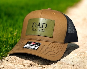 Custom Richardson 112 Trucker Hat: Personalized Leather Patch Snapback