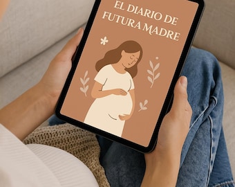 Pregnancy Journal: Baby Bump Keepsake, Week-by-Week (PDF Digital Download, English, 142 Pages A4/8.5x11")