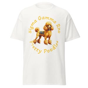 Poodle Cotton Unisex Tee: Trendy Streetwear