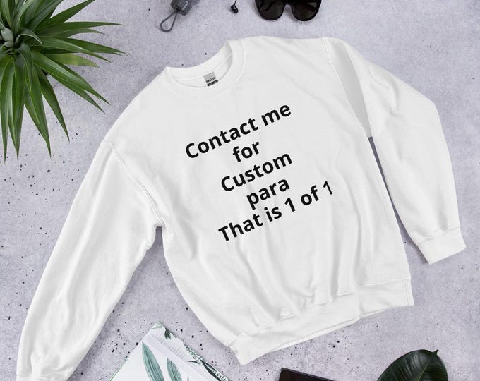 Featured listing image: Custom Graphic Designed Para Unisex Sweatshirt