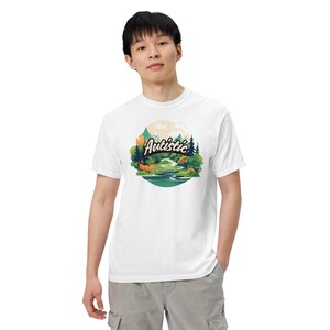 Unisex Autistische lustige Natur Shirt