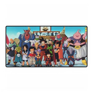 Dragon Ball-Themed Desk Mat, Gaming Desk Accessories, Anime Mouse Pad, Office Decor, Gift for Fans, Flexible Workstation