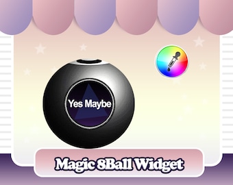 Magic 8 Ball Widget Stream Elements Twitch *UPDATED*