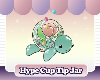 Twitch Turtle Hype Cup Widget Streamelements - Free Bits!