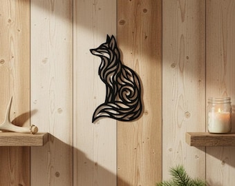 Fox Wall Art | Woodland Inspired Rustic Decor