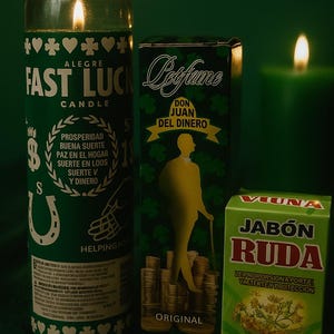 Trio Fast Luck – Bougie, Parfum, Savon