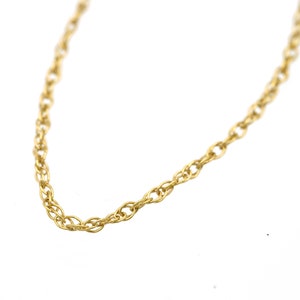 Vintage Rope Chain 14k  1.1 grams 20&quot;
