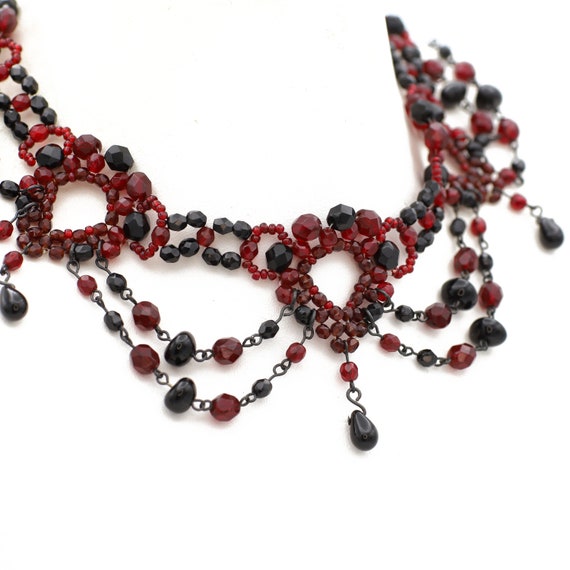Black crystal choker deals