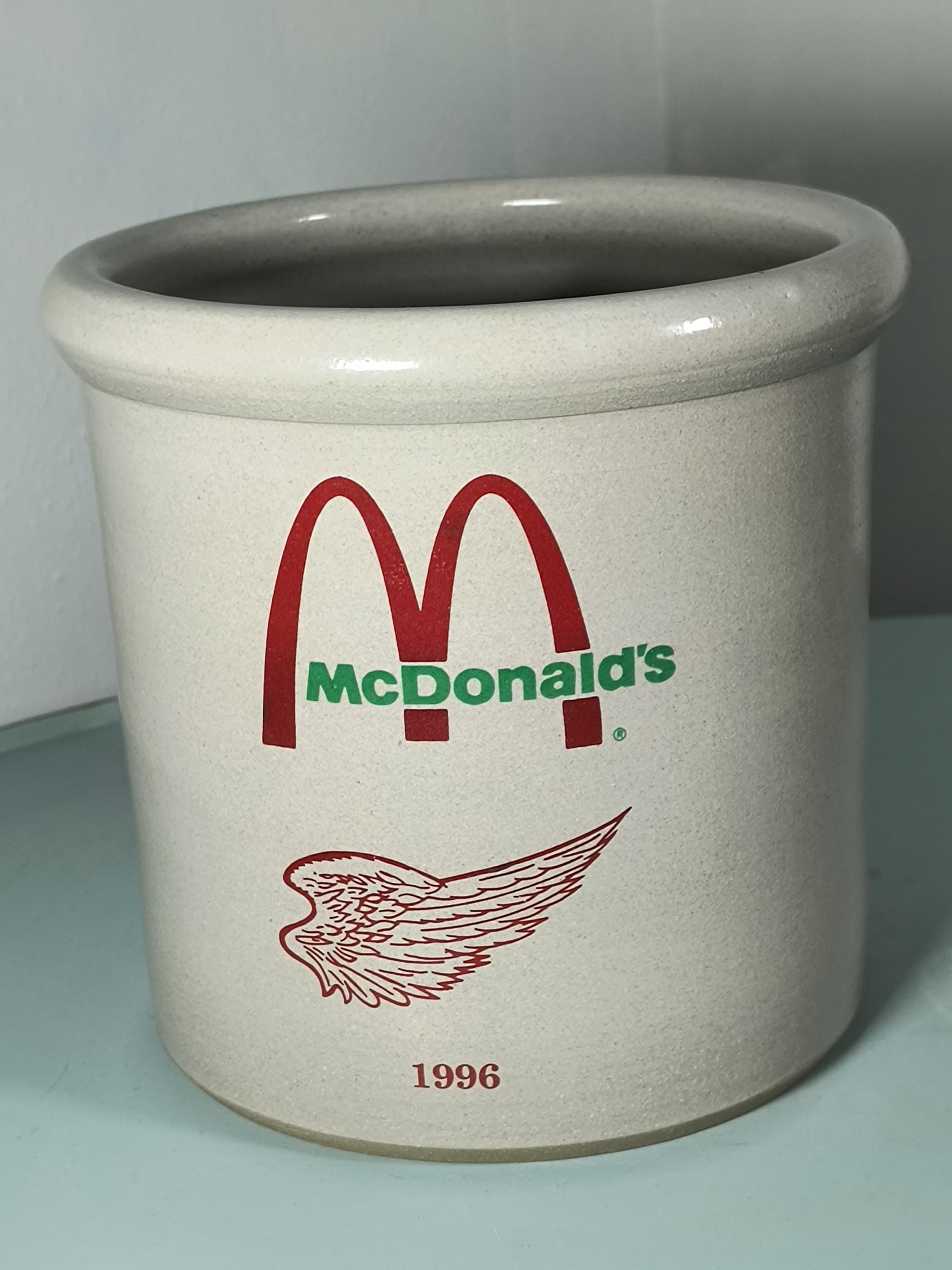 Red Wing Stoneware Mcdonalds Crock - 1996 Minnesota - Etsy
