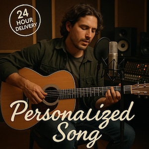 Personalized Wedding Song MP3 Unique Song Custom Romantic Music Gift for Anniversary Valentine’s Birthday & Wedding Celebration
