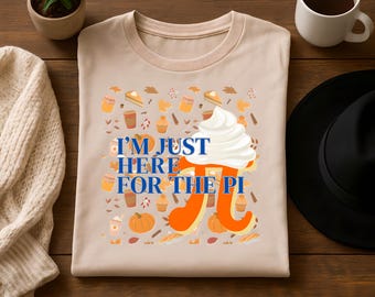 Mathematics Teacher T-Shirt, Happy Pi Day Gift, Math Lover Humor, Casual Math Teacher Apparel, Pumpkin Pie Celebration Fun Fall Unisex Shirt