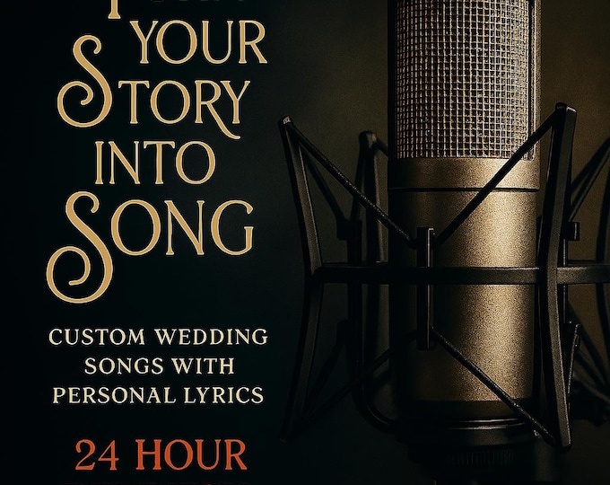 Personalized Love Song MP3 – Unique Song Romantic Music Gift for Wedding, Anniversary, Valentine’s & Birthday – Unique Heartfelt Keepsake