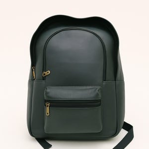 Echtleder Laptop Rucksack/Reise Rucksack Tasche für Männer & Frauen Beide