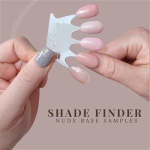 Shade finder kit , reusable nails , custom press on nails , DIY nails ,
