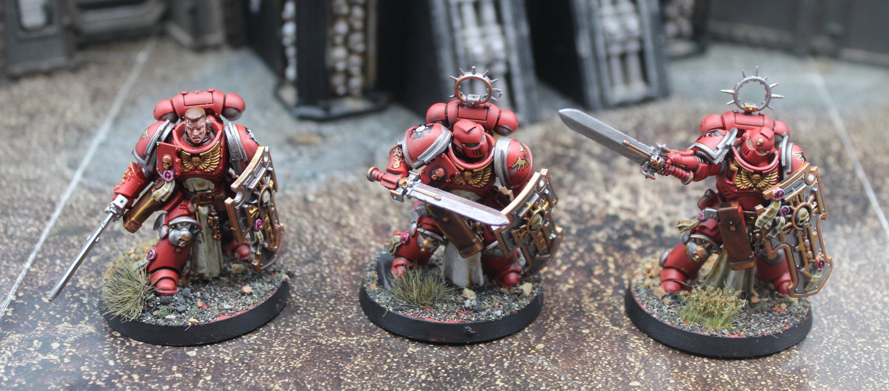X3 Vétérans Bladeguard Warhammer 40K Space Marines - Neufs Sous Blister