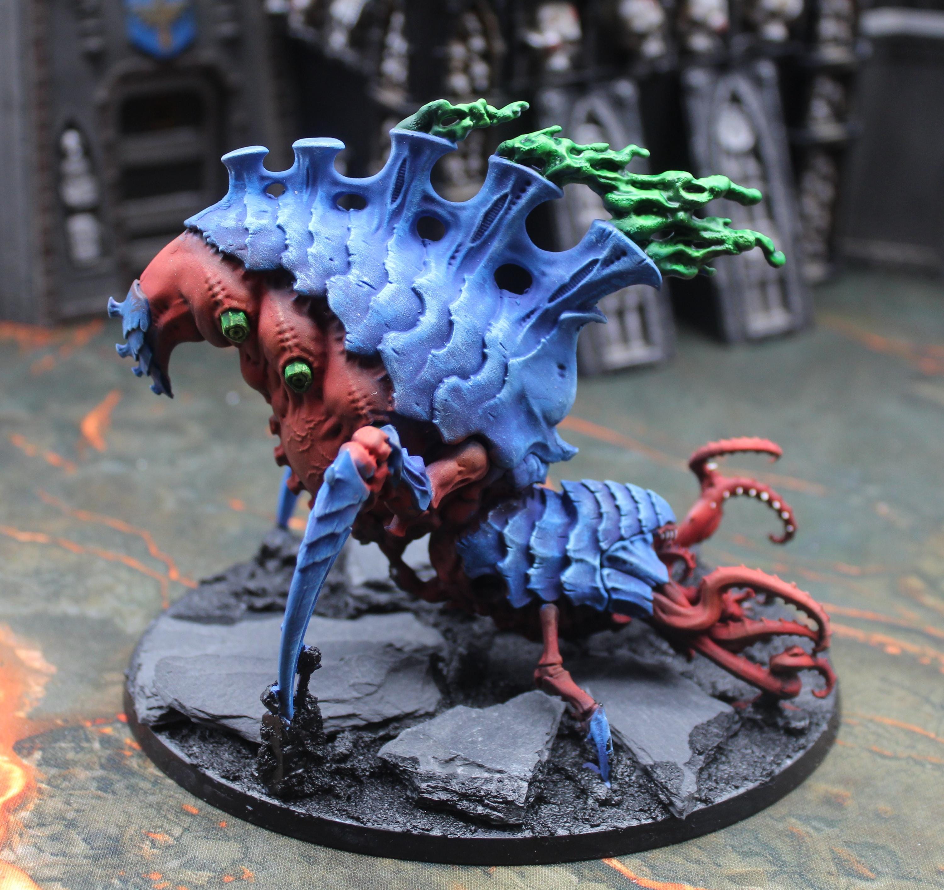 40k Tyranids Hive Fleet Behemoth Psychophage - Etsy