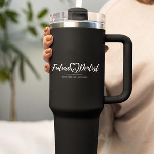 Fabulous Dentist Travel Mug, Insulated Coffee Cup, 40oz Tumbler for Dentists, Custom Drinkware, Unique Gift for Dental Professionals