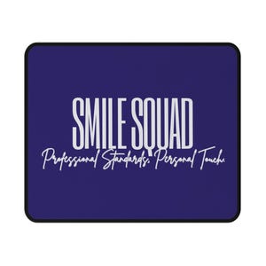 Smile Squad Dental Mouse Pad | Dentist Office Desk Accessory | Dental Hygienist Gift | Dental Assistant Reception Decor