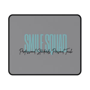 Smile Squad Dental Mouse Pad | Dentist Office Desk Accessory | Dental Hygienist Gift | Dental Assistant Reception Decor