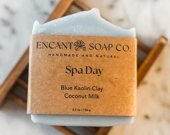 Lavender Peppermint Soap | Handcrafted Coconut Milk Soap Bar