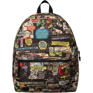 Marvel Comics Group All Over Print Backpack Retro Superhero Canvas Marvelcore