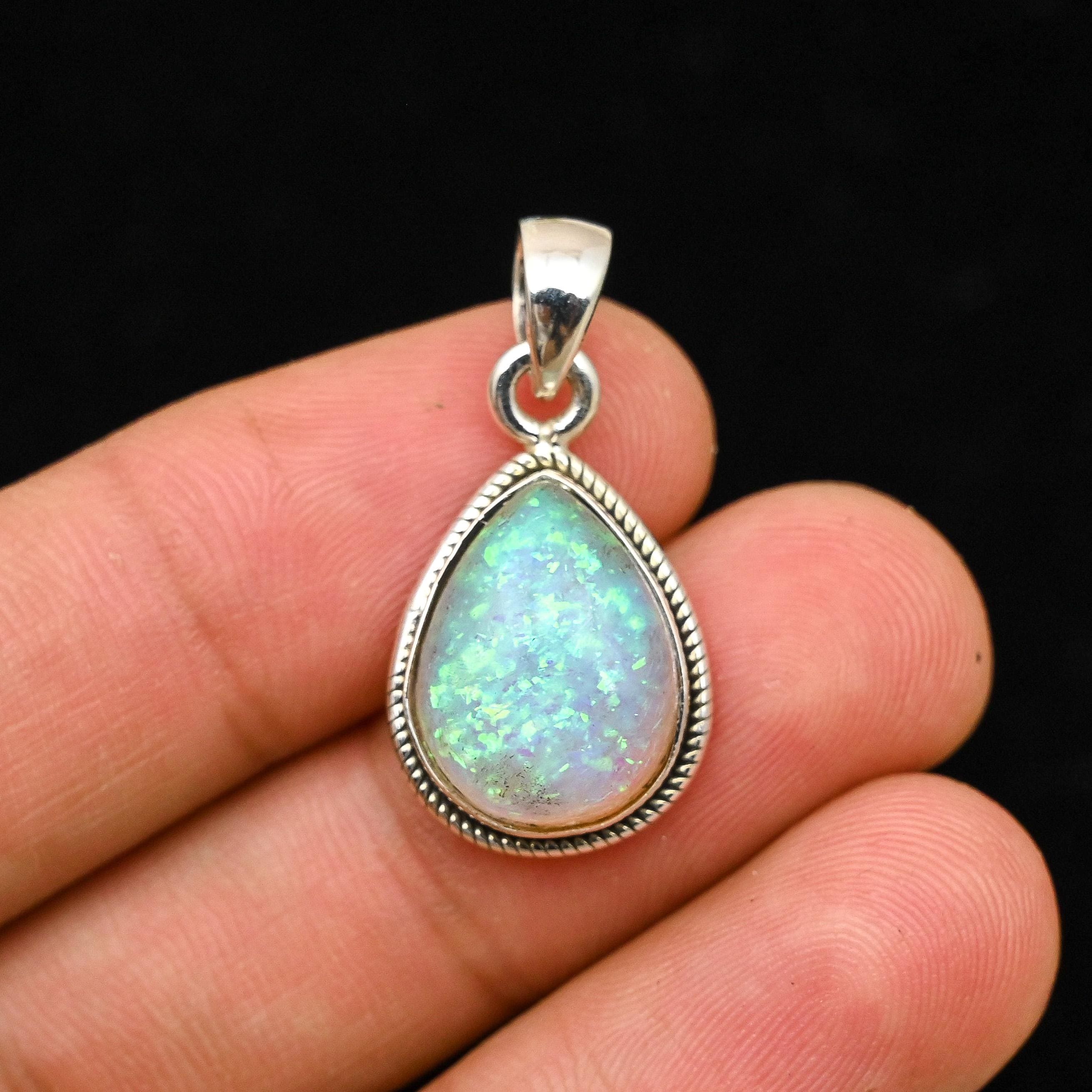 Collana Con Punte Di Freccia In Opalite E Ramo Rame Lunga 85 Cm