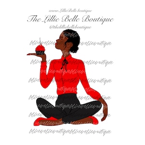 Geburtstag Wunsch Afroamerikanische Frau PNG Cricut Silhoutte Sublimation