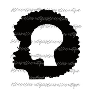 Mother and Son Mother's Day African American Woman PNG Print Then Cut Cricut Silhouette Sublimation