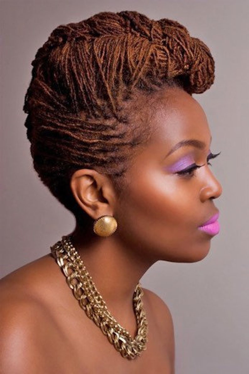 Sisterlock Hair Jewelry And Microloc Hair Jewelry Sisterlocks Etsy