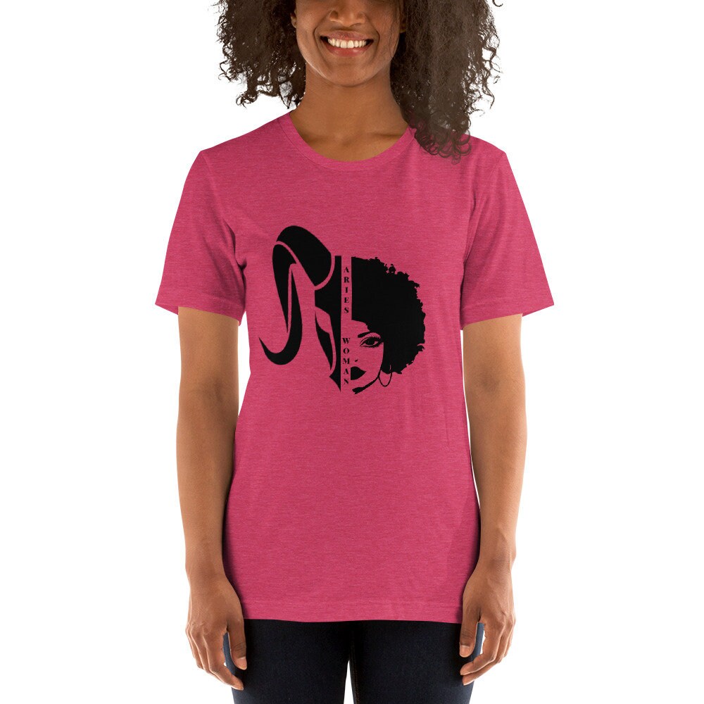 Aries African American Woman Short-sleeve Women's T-shirt - Etsy