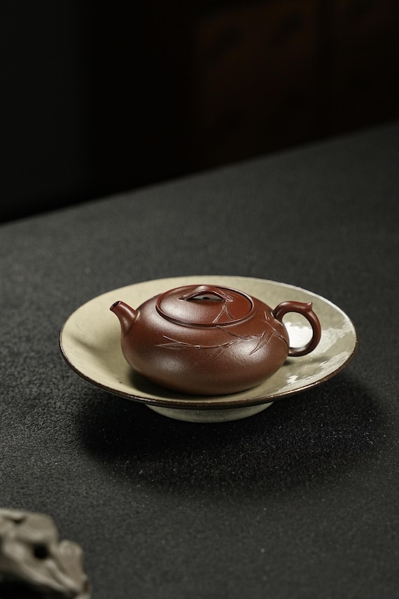 宜興紫砂急須 [017 景和壺] 120ml | 紫土急須 | 中国茶壺 - Etsy