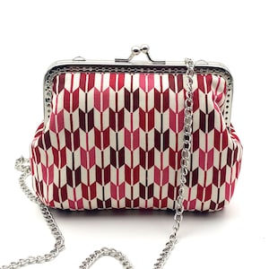 Bolsa de moedas com fecho, bolsa Kiss Lock, bolsa de metal, bolsa crossbody para mulheres, bolsa de ombro, presente de Natal para menina, dia de Ação de Graças