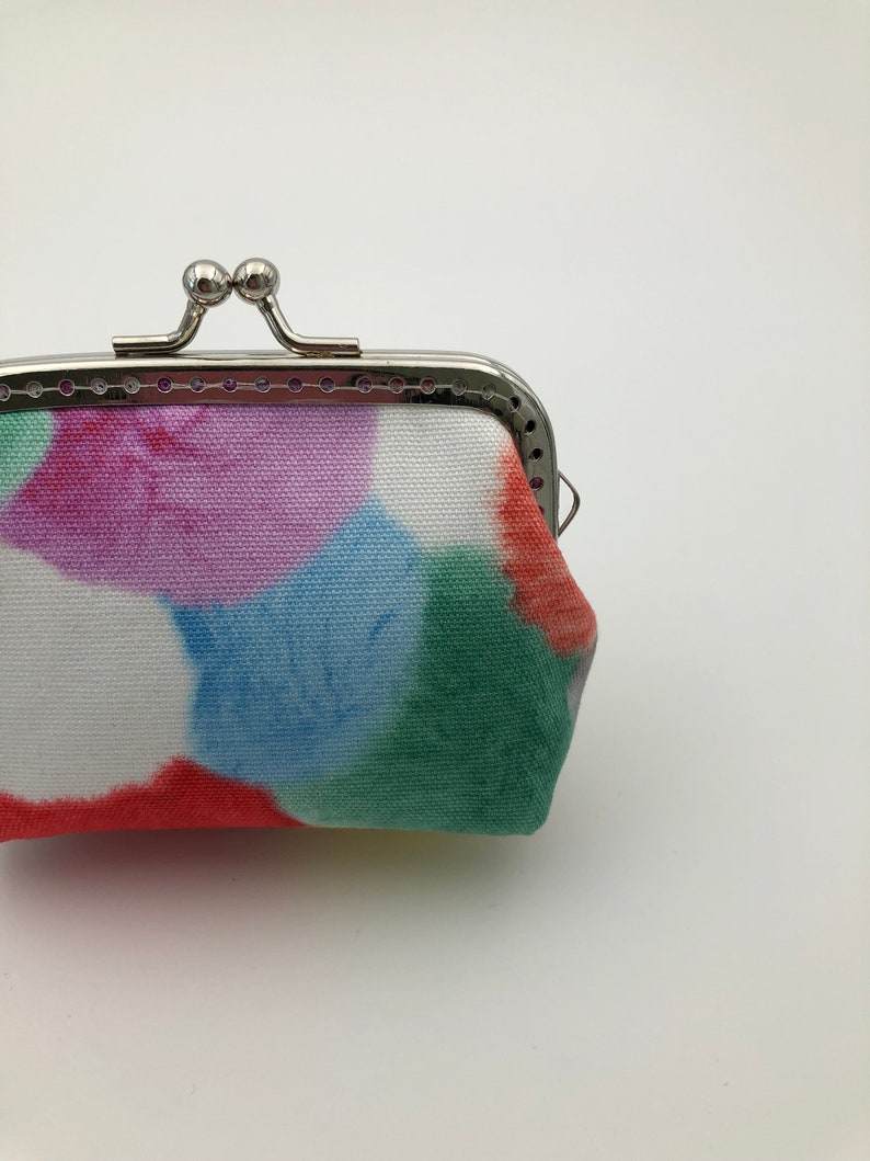 Small and Cute Colourful Fur Coin Purse Clasp Purse Framed Purse Kisslock Purse Free Shipping