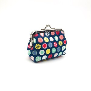 Fecho de bolsa de moedas, bolsa de mudança Kiss Lock, carteira com estrutura de metal, contas multicoloridas, presente de Ação de Graças para meninas, meias para ela