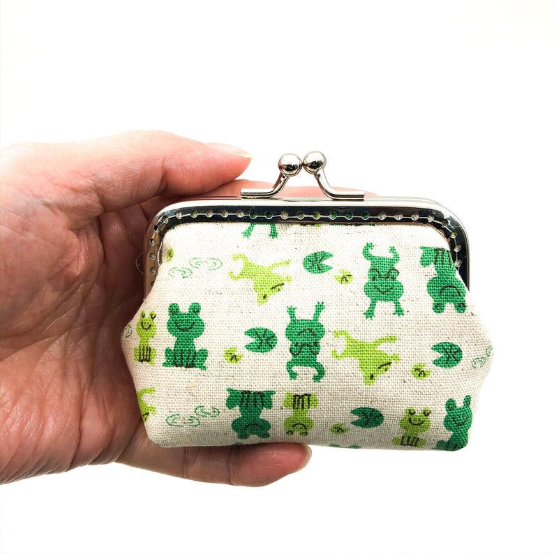 Frog Coin Purse Clasp Purse Metal Frame Coin Purse Clutch Etsy UK