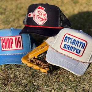 Custom Braves Trucker Hat