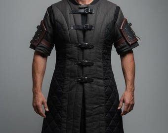 Medieval Padded Aketon, Armor Jacket, SCA LARP