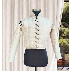 Medieval Cotton Padded Gambeson for Renfaire costume Halloween Gifts