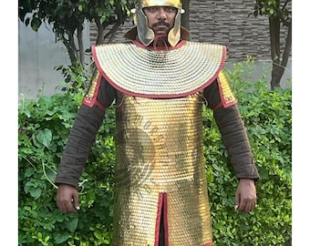 Brass Scale Armor (15×25 MM) Lorica Squamata